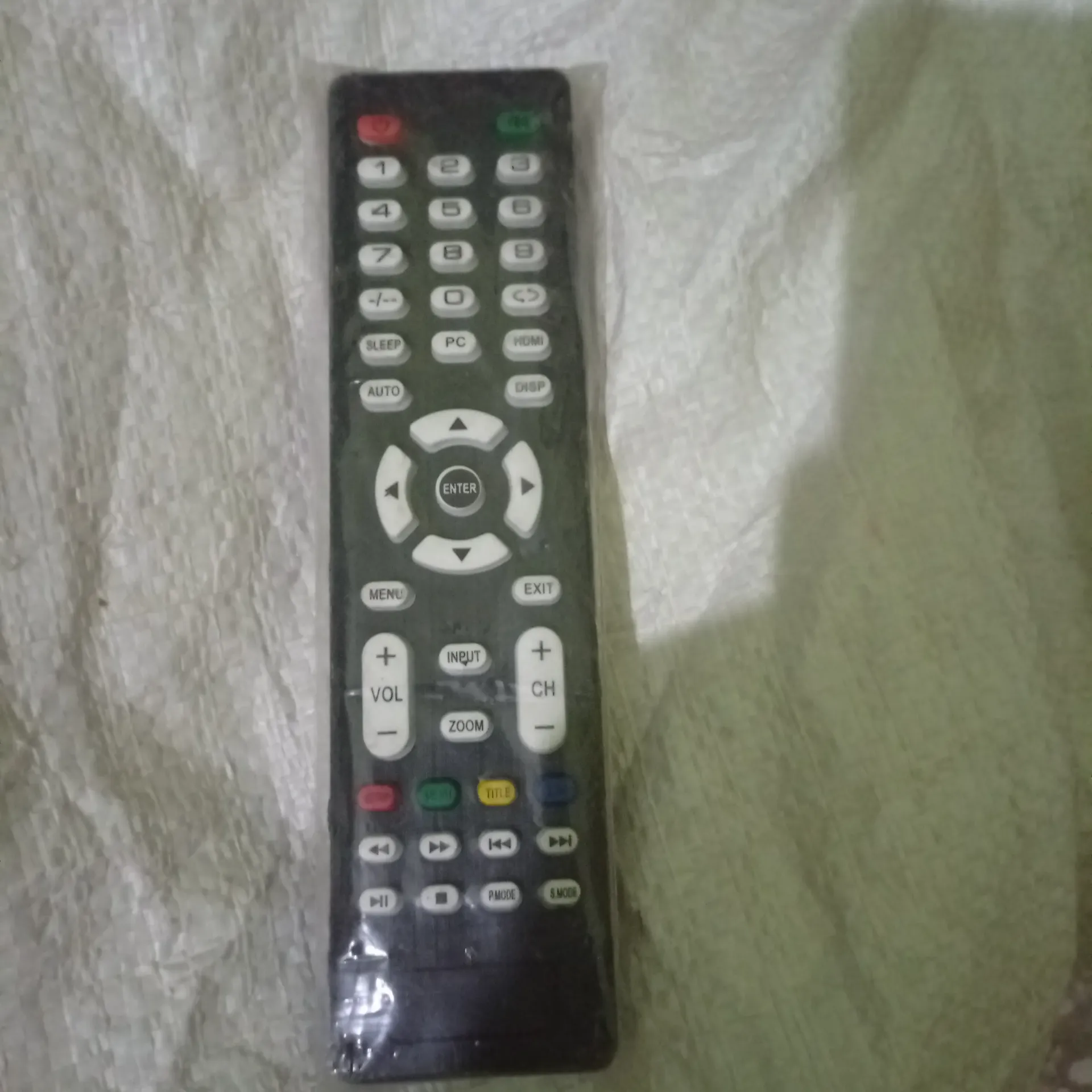 Buy Enter Remote controller for China LCD/LED TV, Model 025